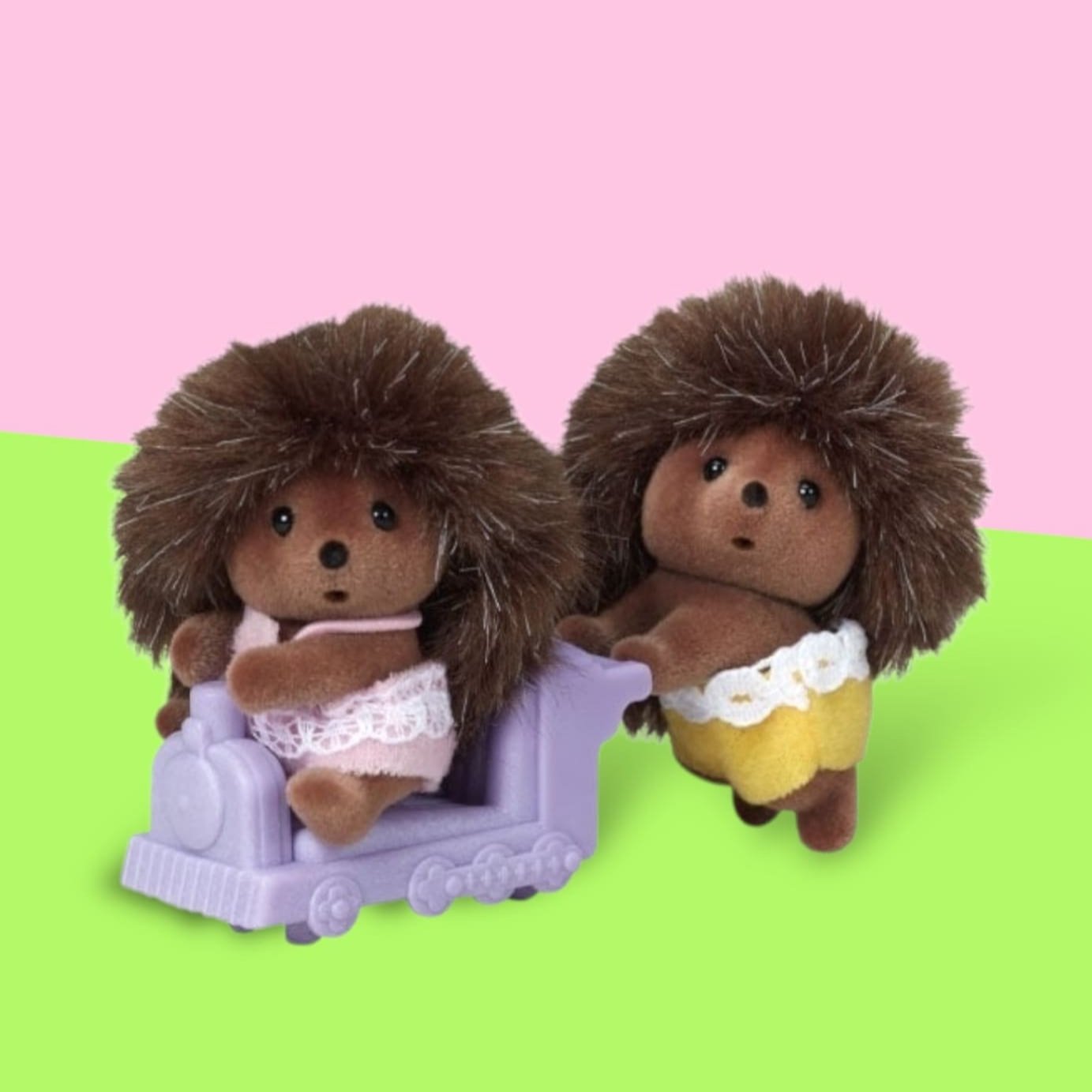 Calico Critter Twins Hedghog Calico Critters - Collectible