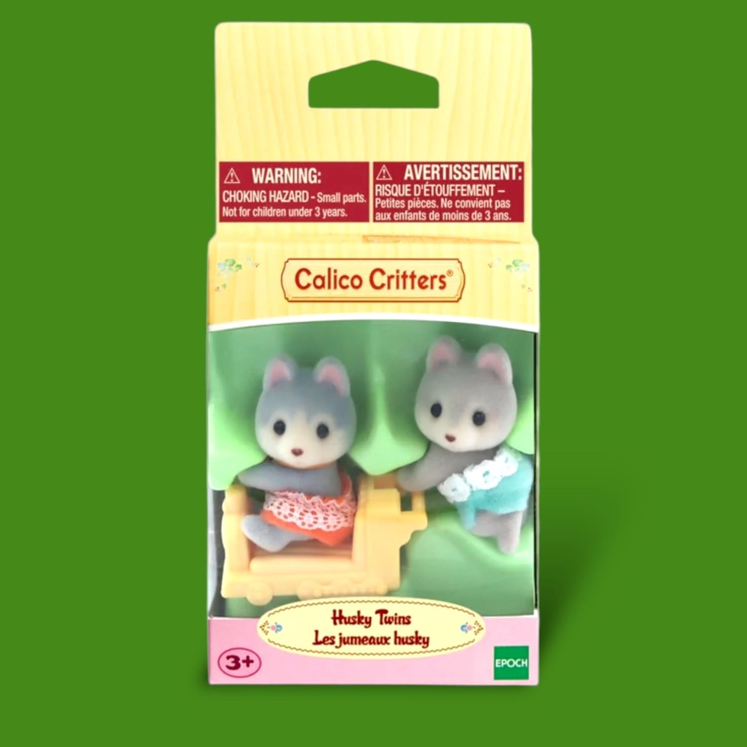 Calico Critter Twins Husky Calico Critters - Collectible