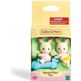 Calico Critters Chocolate Rabbit Twins Calico Critters