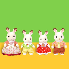 Calico Critters Family - Chocolate Rabbit Groupbycolor