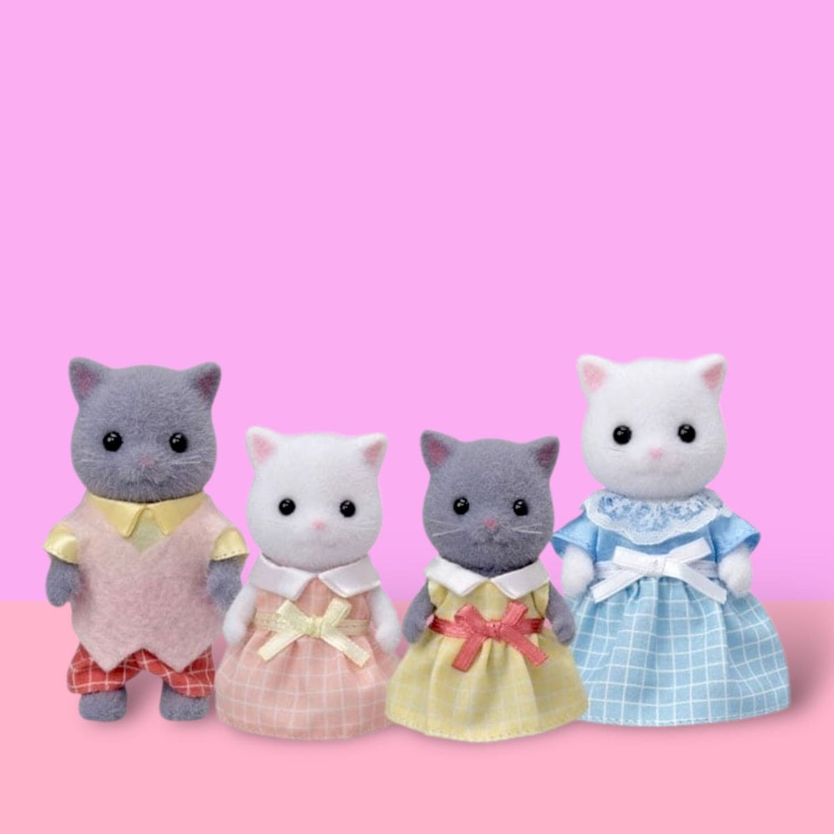 Calico Critters Family Persian Cat Groupbycolor