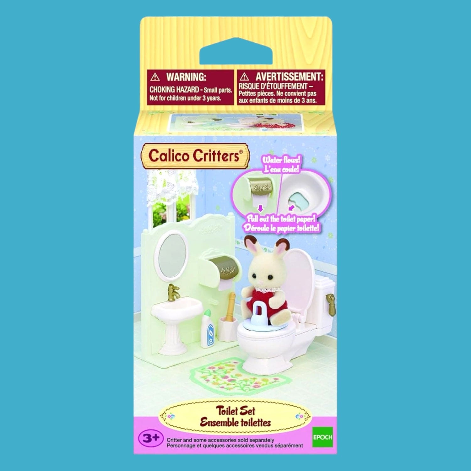 Calico Critters Playset $15.99 Toilet Groupbycolor