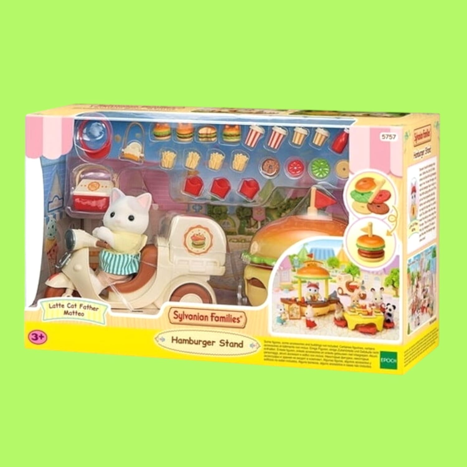 Calico Critters Playset $45.99 Hamburger Stand Groupbycolor