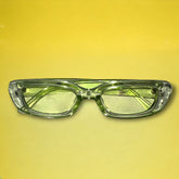 Candy Rectangle Sunglasses Clear - Rectangle Sunglasses -