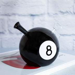 Canna Style 8 Ball Bong Ball - Aesthetic Bong - Smoke