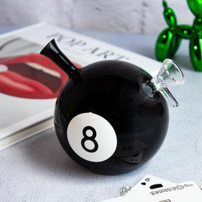 Canna Style 8 Ball Bong Ball - Aesthetic Bong - Smoke