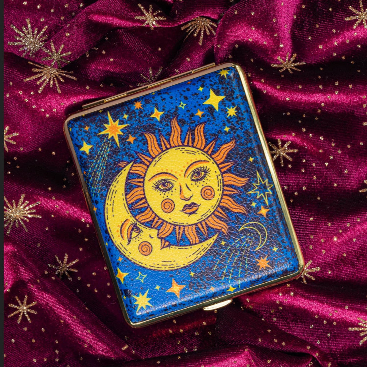 Canna Style 90s Celestial Cigarette Case Aesthetic Smoke