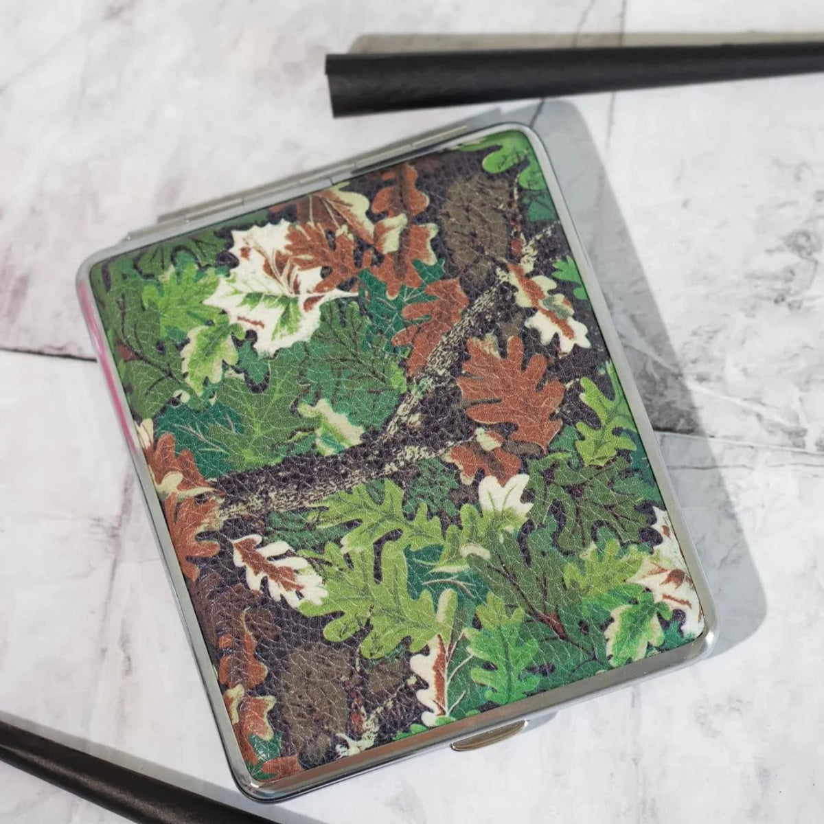 Canna Style Camo Joint Cig Case Aesthetic Smoke - Canna