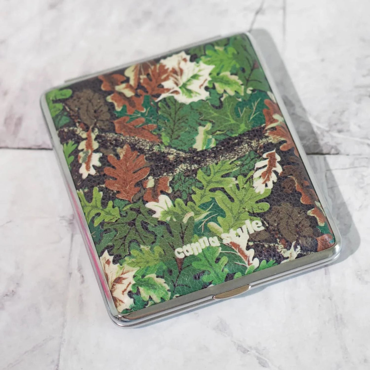 Canna Style Camo Joint Cig Case Aesthetic Smoke - Canna