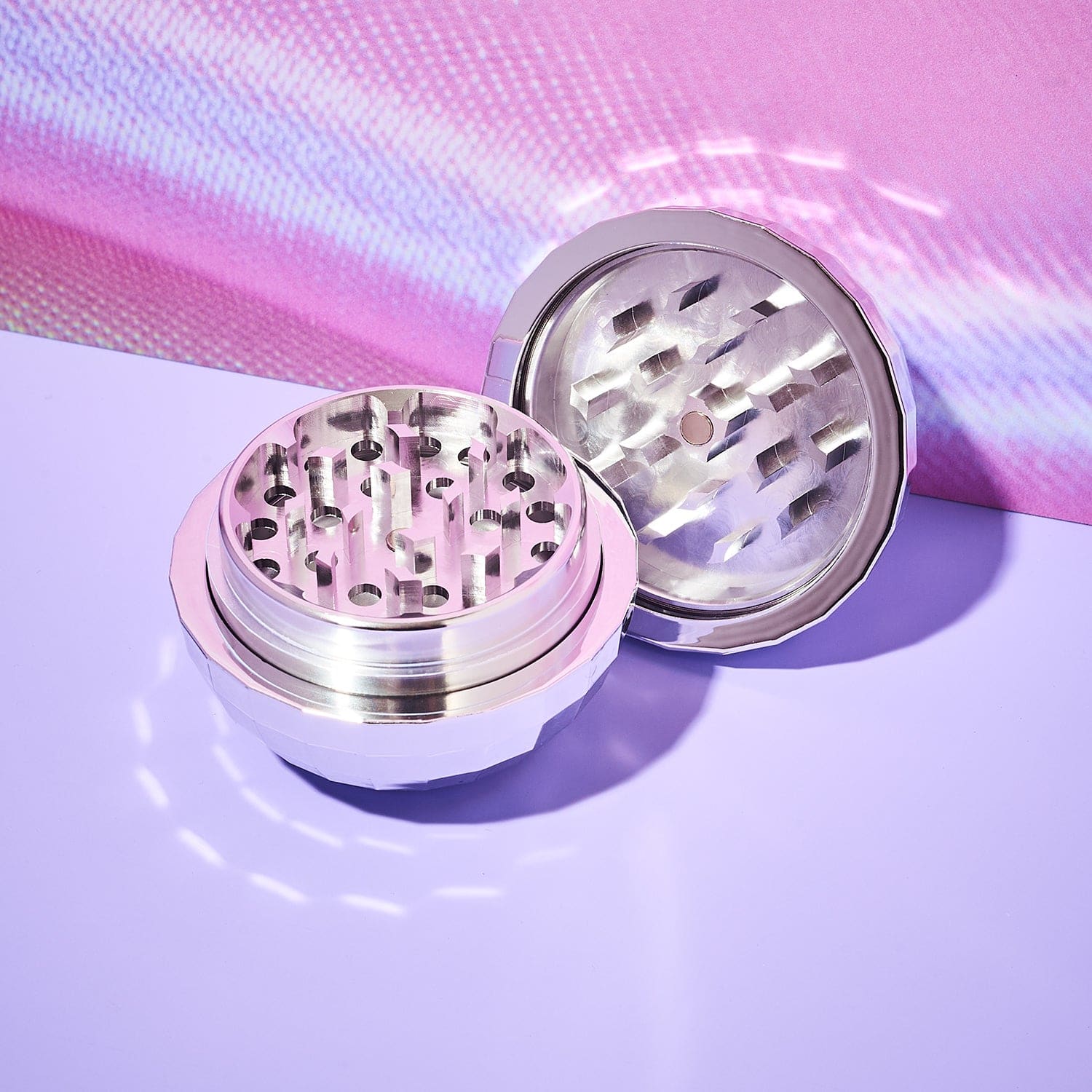 Canna Style Disco Ball Grinder - 3 Piece 70s - Aesthetic