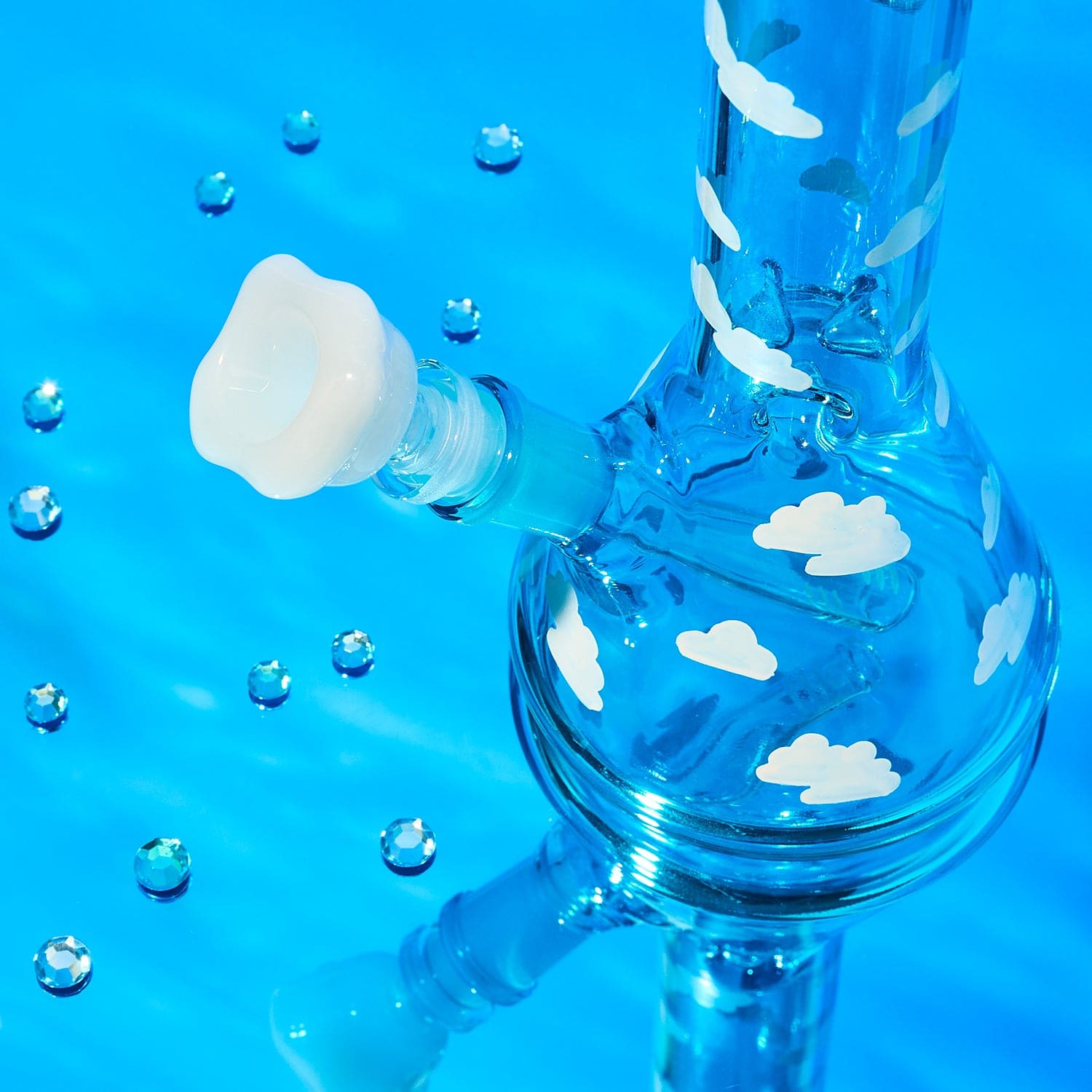 Canna Style Dreamy Cloud Bong Aesthetic - Smoke Cute Girly