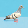 Cast Iron Pigeon Sculpture Accent Decor - Cast Iron - Desk