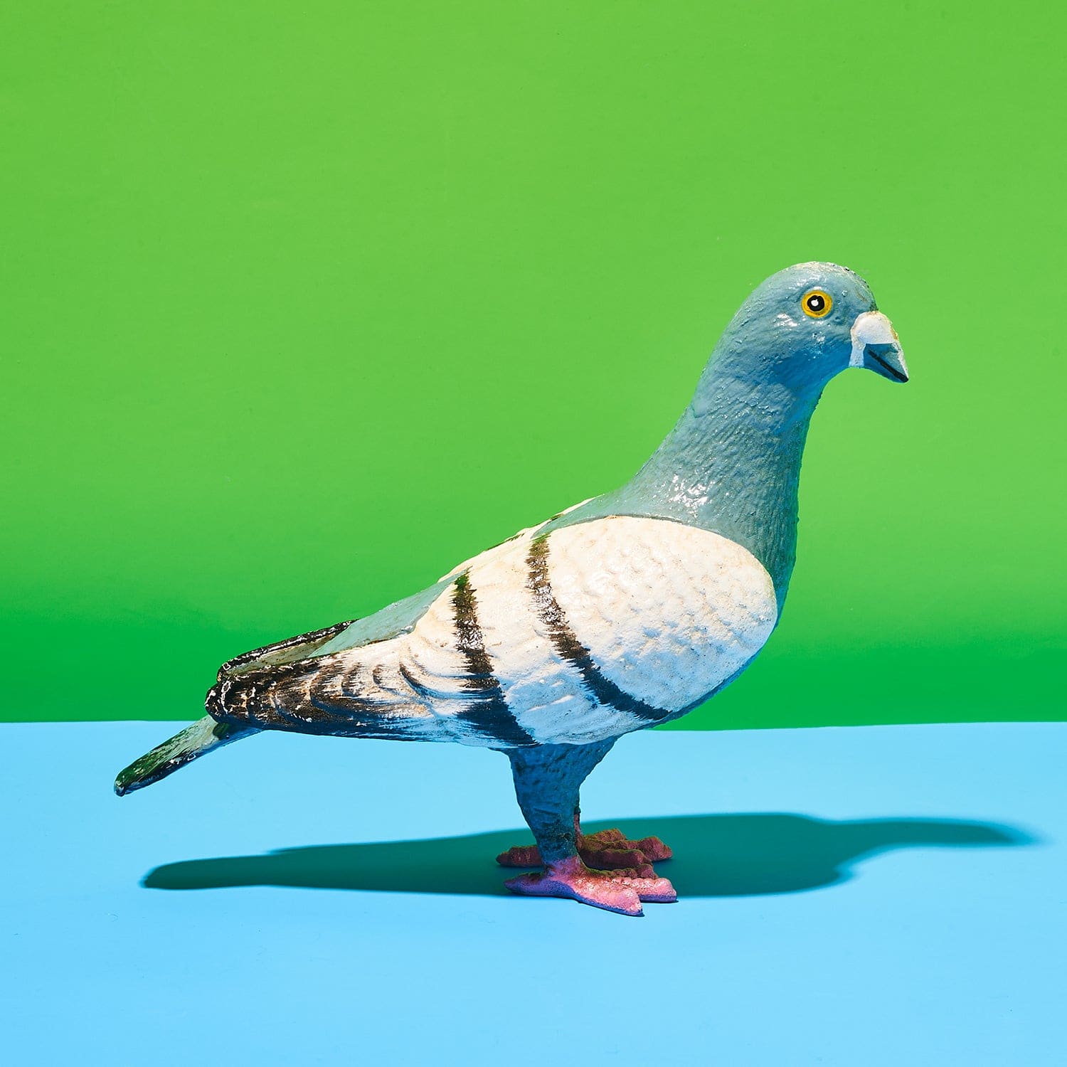 Cast Iron Pigeon Sculpture/Door Stop