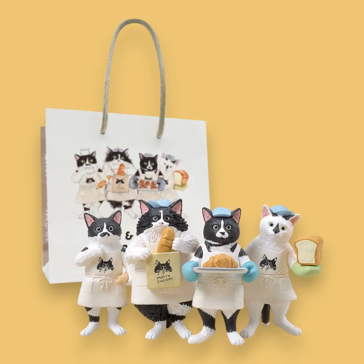 Cat & Bakes Bakery Bread Blind Box | Friends Nyc Brooklyn Ny