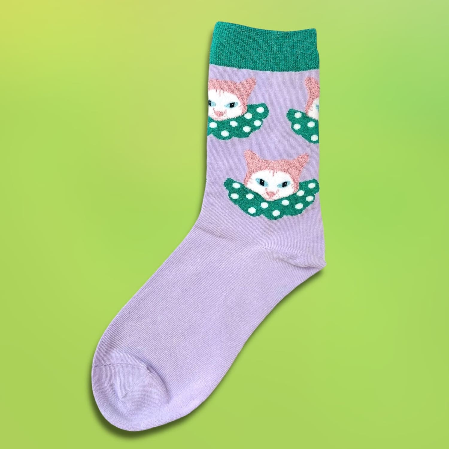 Cat Clown Socks Cat Lover - Novelty Socks - Web1024