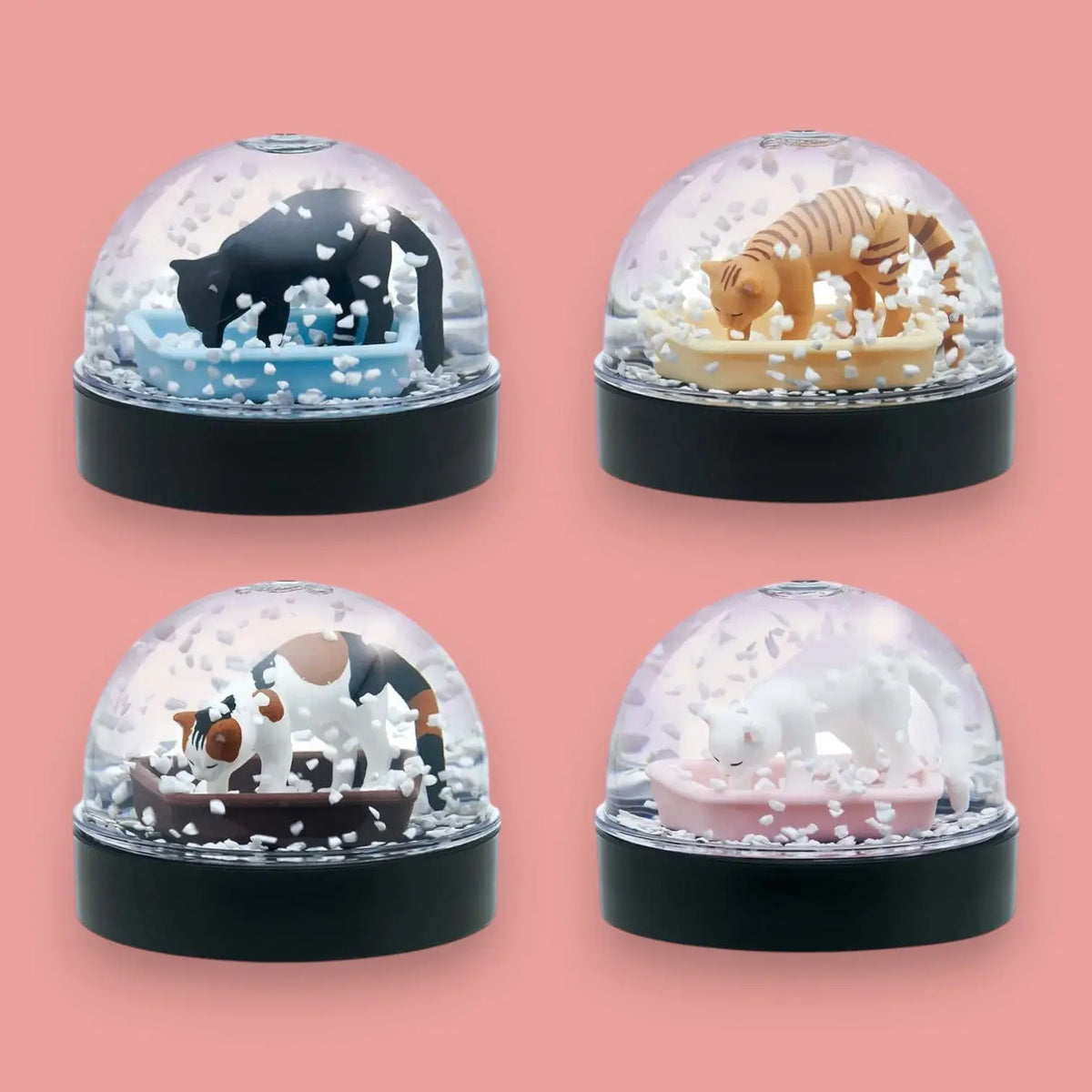 Cat Litter Snow Globe Blind Box | Friends Nyc Brooklyn Ny