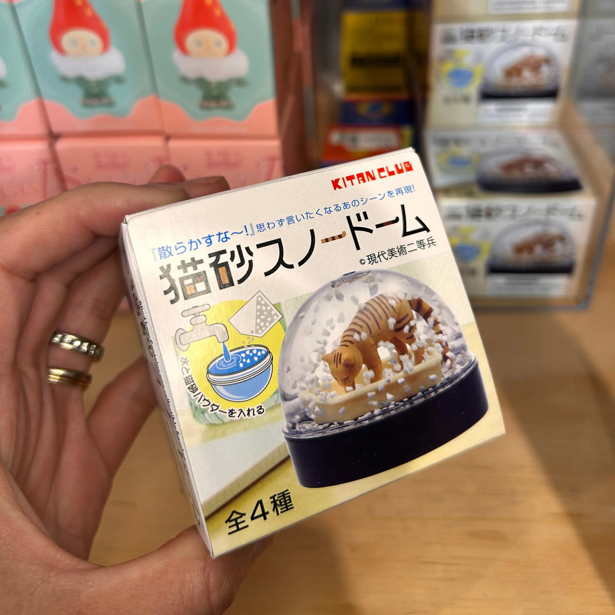 Cat Litter Snow Globe Blind Box | Friends Nyc Brooklyn Ny