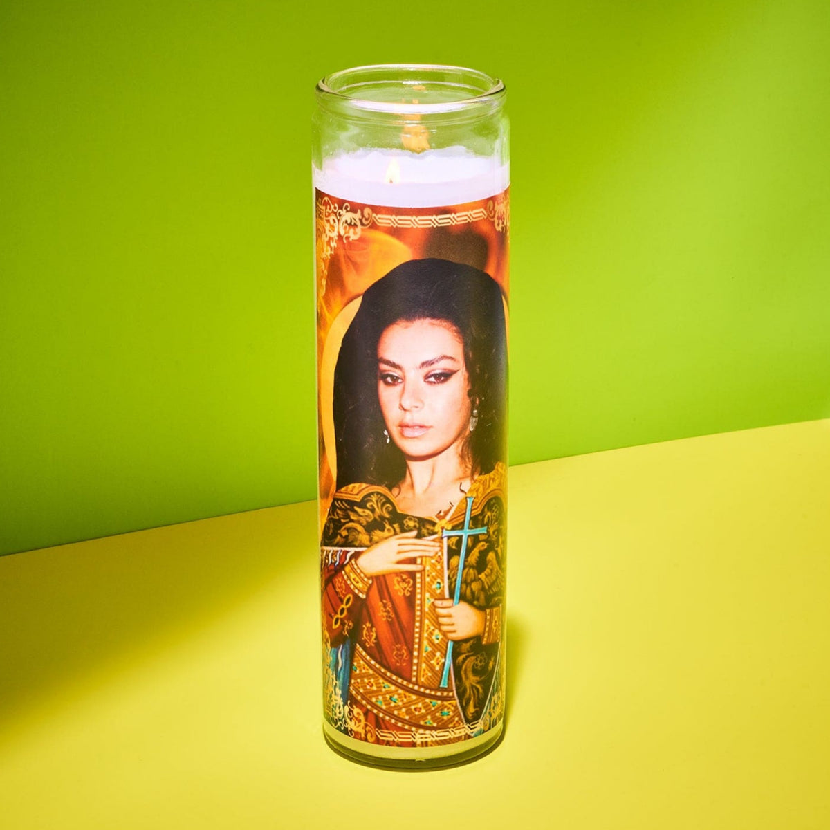 Celeb Pillar Candle Bkb Charli Xcx Candle Xdiscountable