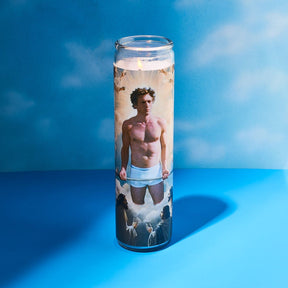 Celebrity Pillar Candle Rbc Jeremy Allen White Calvins