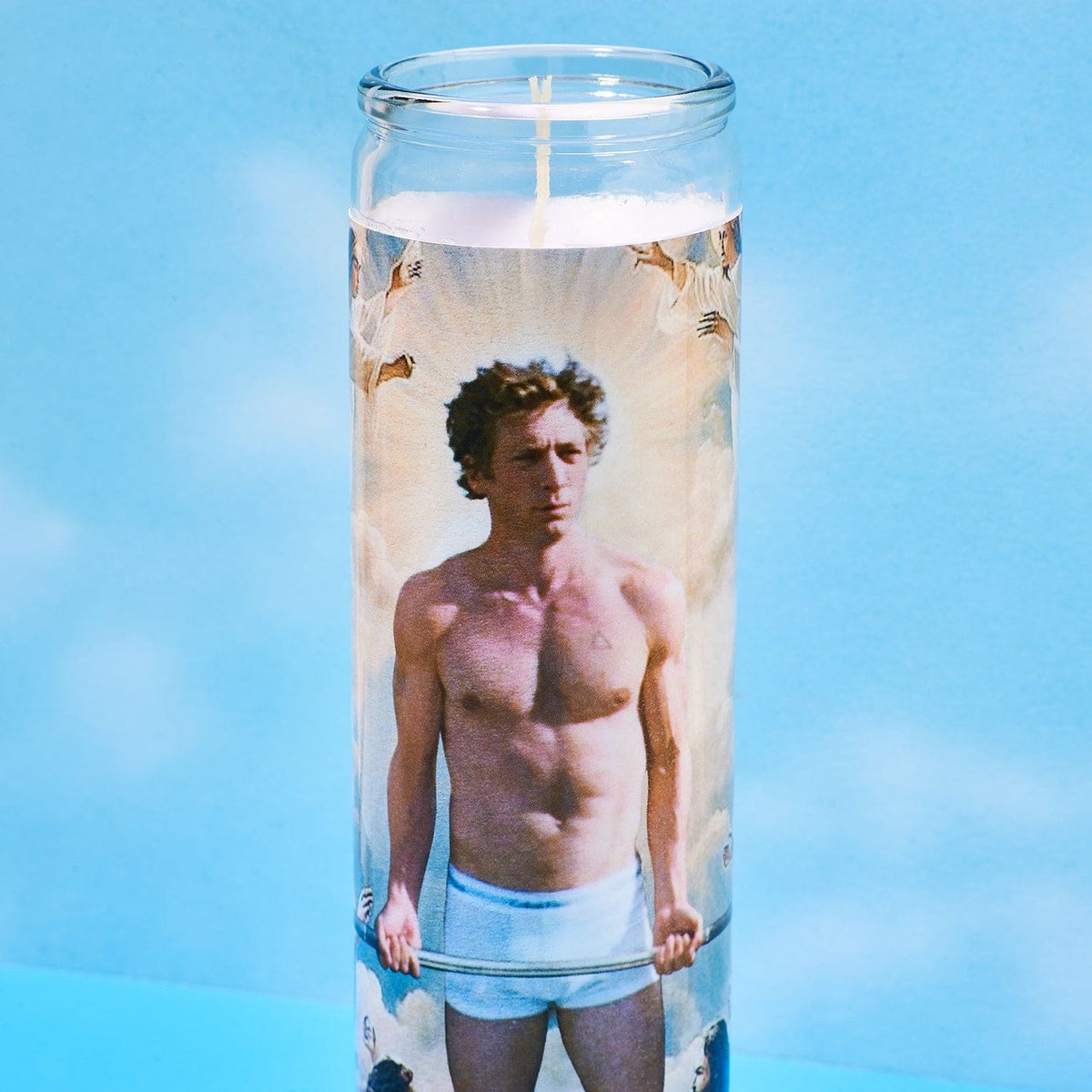 Celebrity Pillar Candle Rbc Jeremy Allen White Calvins