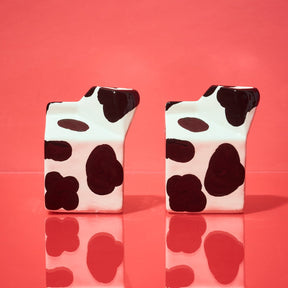 Ceramic Salt and Pepper Shakers Cow 13266 Fake Food