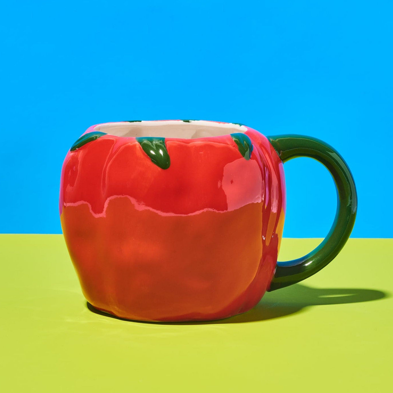 Ceramic Tomato Mug Fake Food - Kitchen and Drink