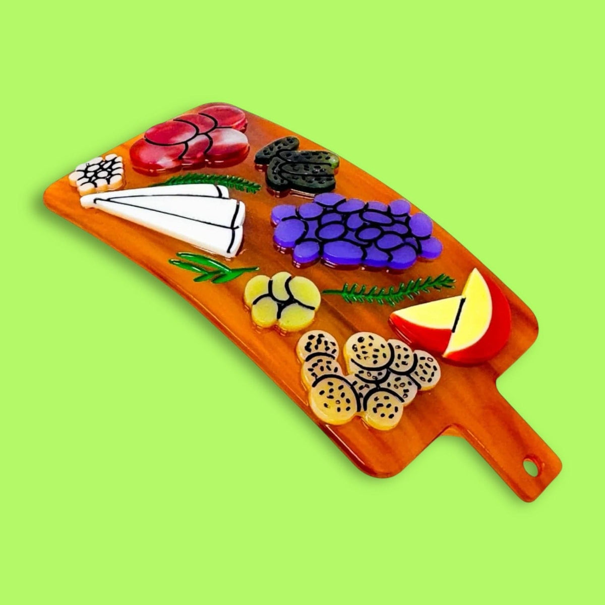 Charcuterie Board French Barrette Barrette - Clip - Cute