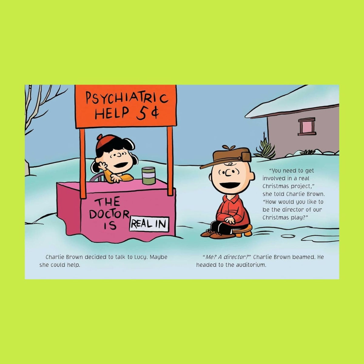 Charlie Brown Christmas Book - Cartoon - Cartoons - Charlie