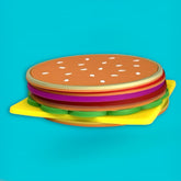 Cheeseburger Coaster Set - Coasters Drink Drinkware