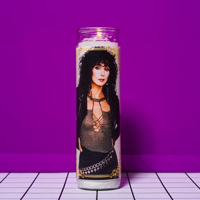 Cher Pillar Candle Bobbyk - Candle - Celeb - Celebrity - 