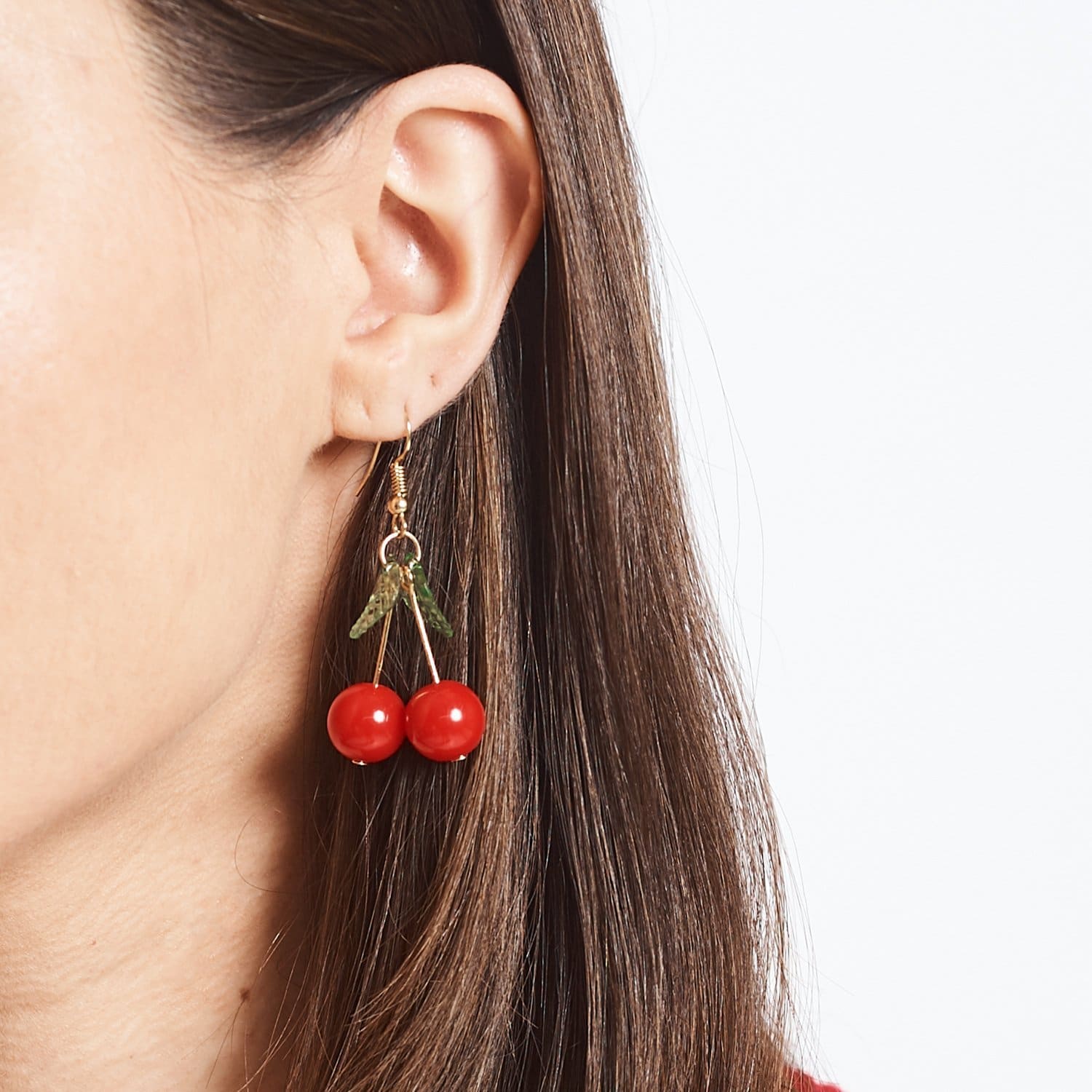 Cherry Fruit Earrings Affordable Jewelry, best Seller, 