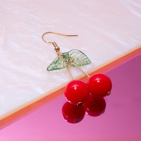 Cherry Fruit Earrings Affordable Jewelry - best Seller - 