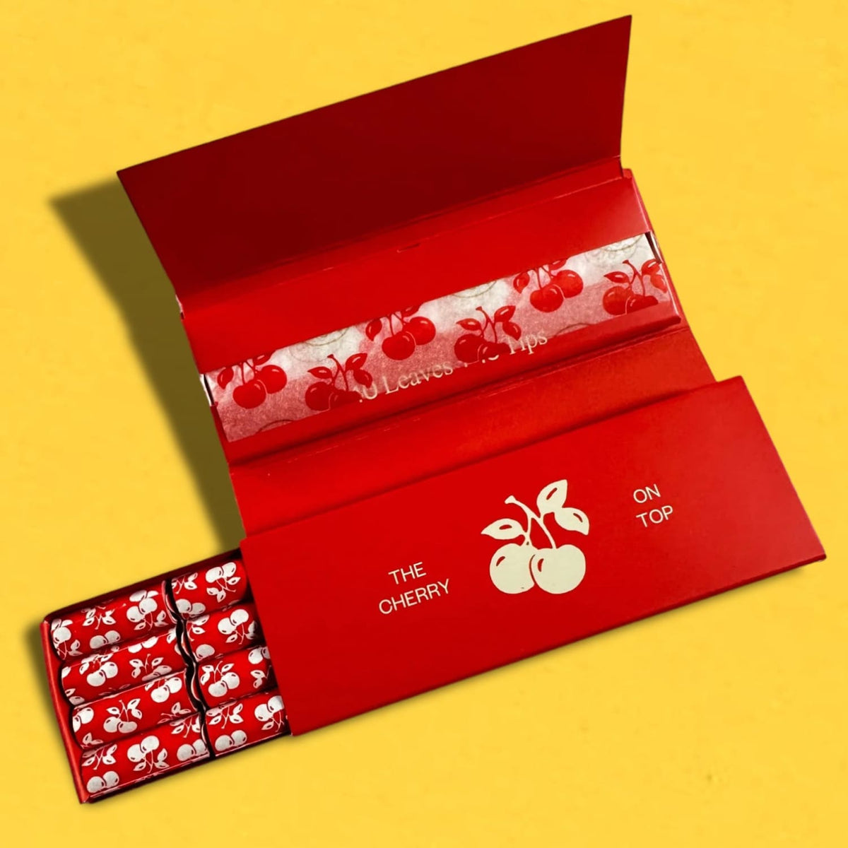 Cherry Wild Rolling Papers Kit