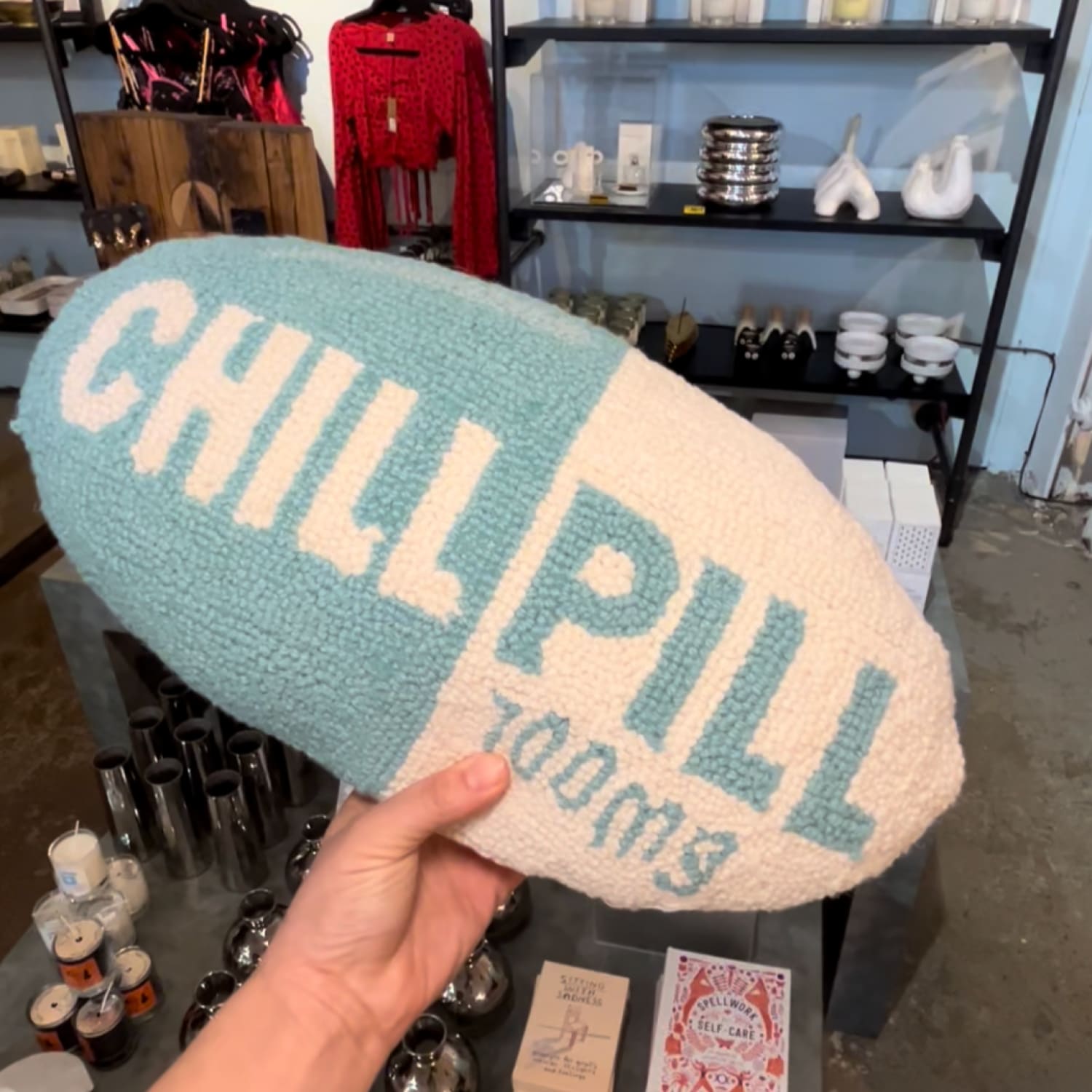 Chill Pill Pillow 0323 - Aapiowned - Q123 - Womenowned
