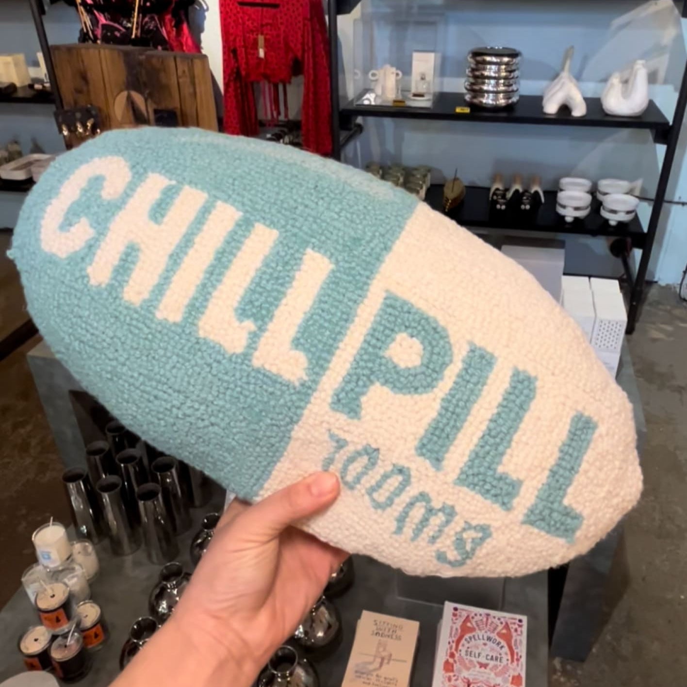 Chill Pill Pillow 0323 - Aapiowned - Q123 - Womenowned