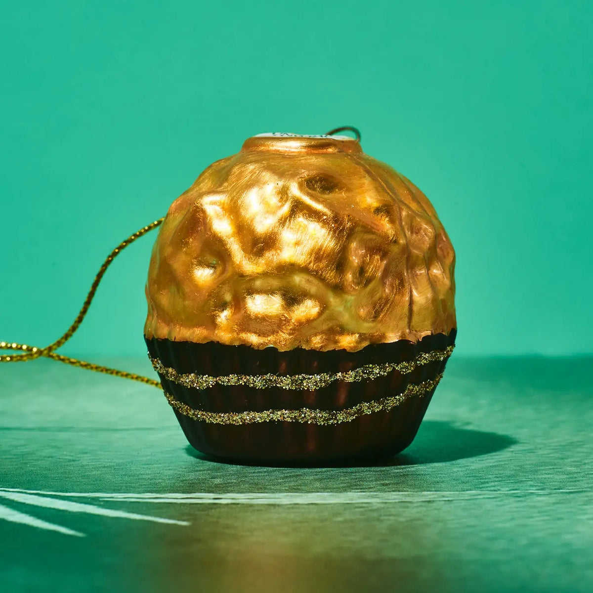 Chocolate Hazelnut Bonbon Ornament Glass | Friends Nyc