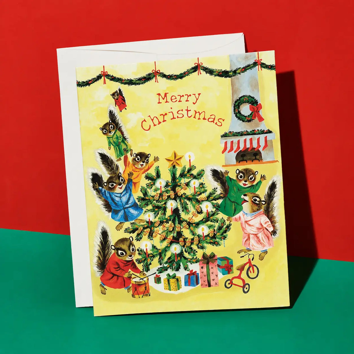 Christmas Morning Holiday Card Richard Scarry | Friends Nyc