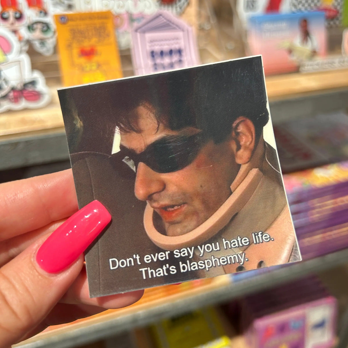 Christopher Moltisanti Die Cut Sticker | Friends Nyc