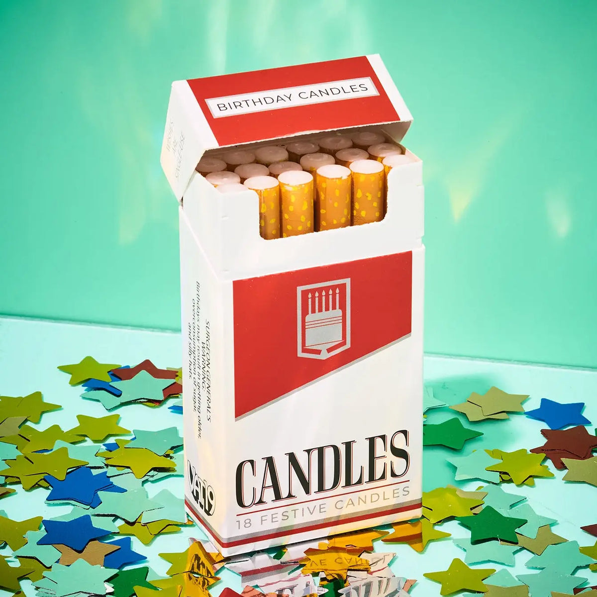 Cigarette Candles 18 Pack | Novelty Birthday Cake | Friends