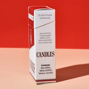 Cigarette Candles 18 Pack | Novelty Birthday Cake | Friends