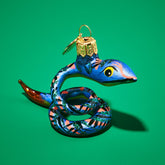 Coiled Snake Ornament Christmas Ornament - Glass - Holiday