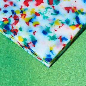 Small Cutting Board with Handle 0621 Multi Confetti 0822 - 