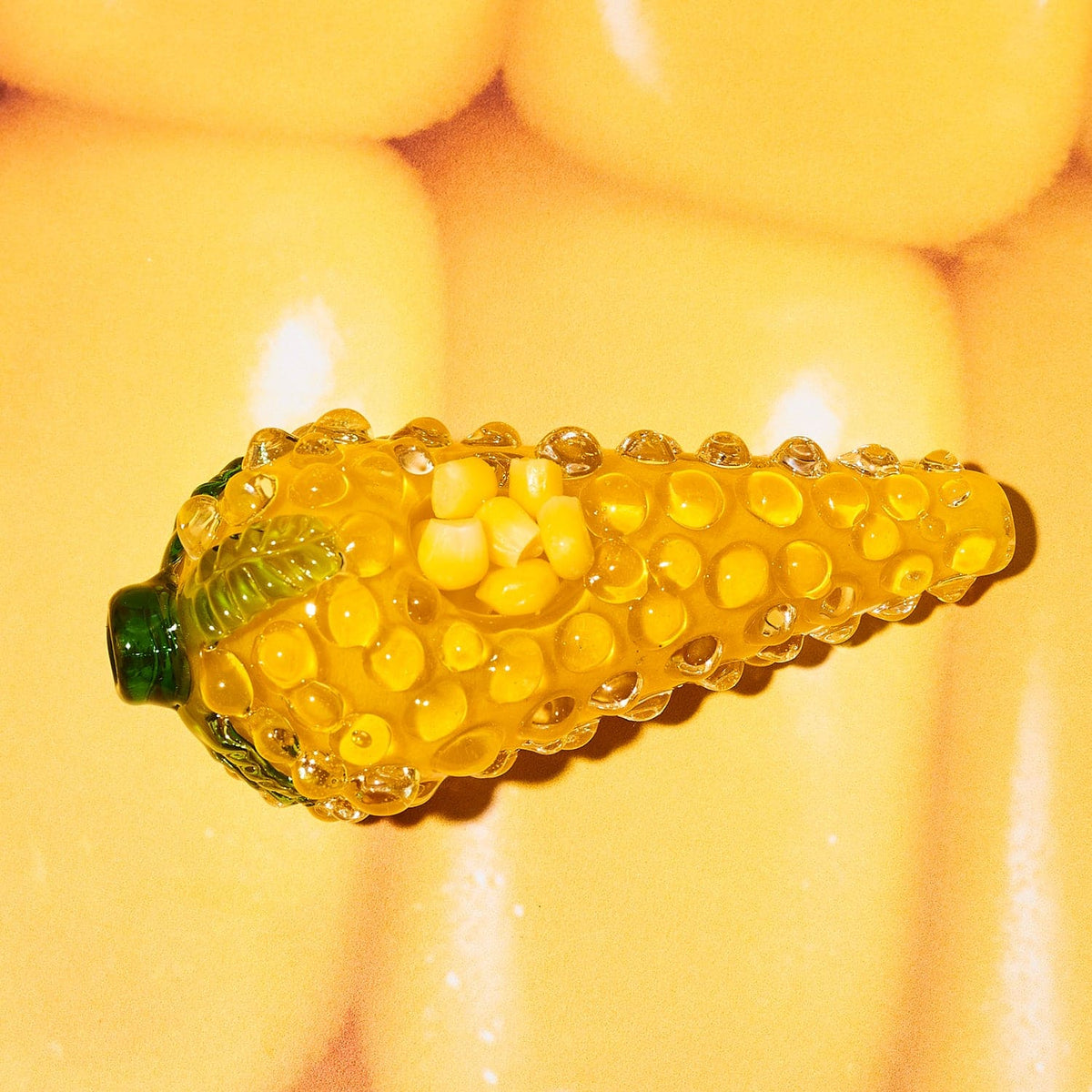 Corn On The Cob Hand Pipe Corn - Fake Food - Glass Pipe