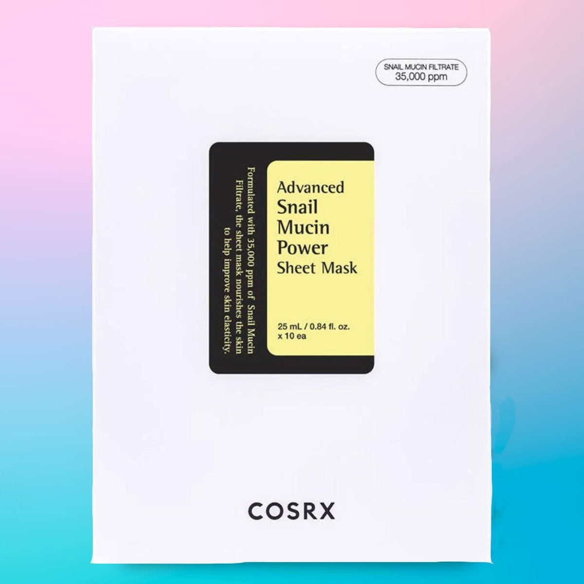 Cosrx Advanced Snail Mucin Power Sheet Mask Beauty - Cosrx