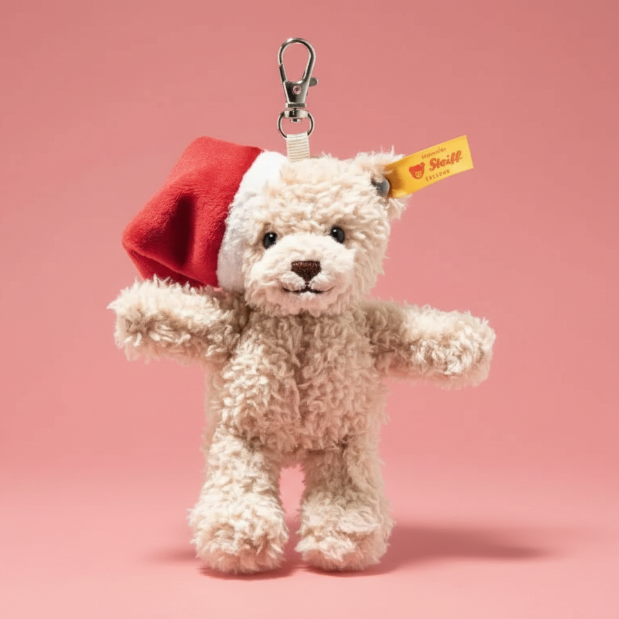 Cosy Christmas Ben Teddy Bear Bag Charm Pendant | Friends