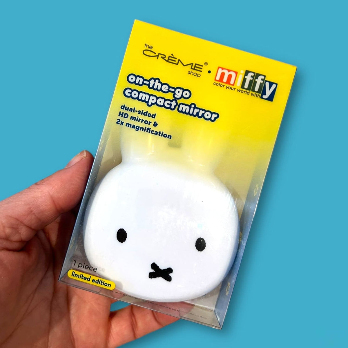 Tcs Compact Mirror Miffy White Bunny - Kawaii - Toy - Kids