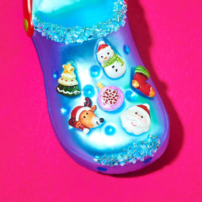 Croc Shoe Glass Ornament Croc - Glass Ornament - Holiday