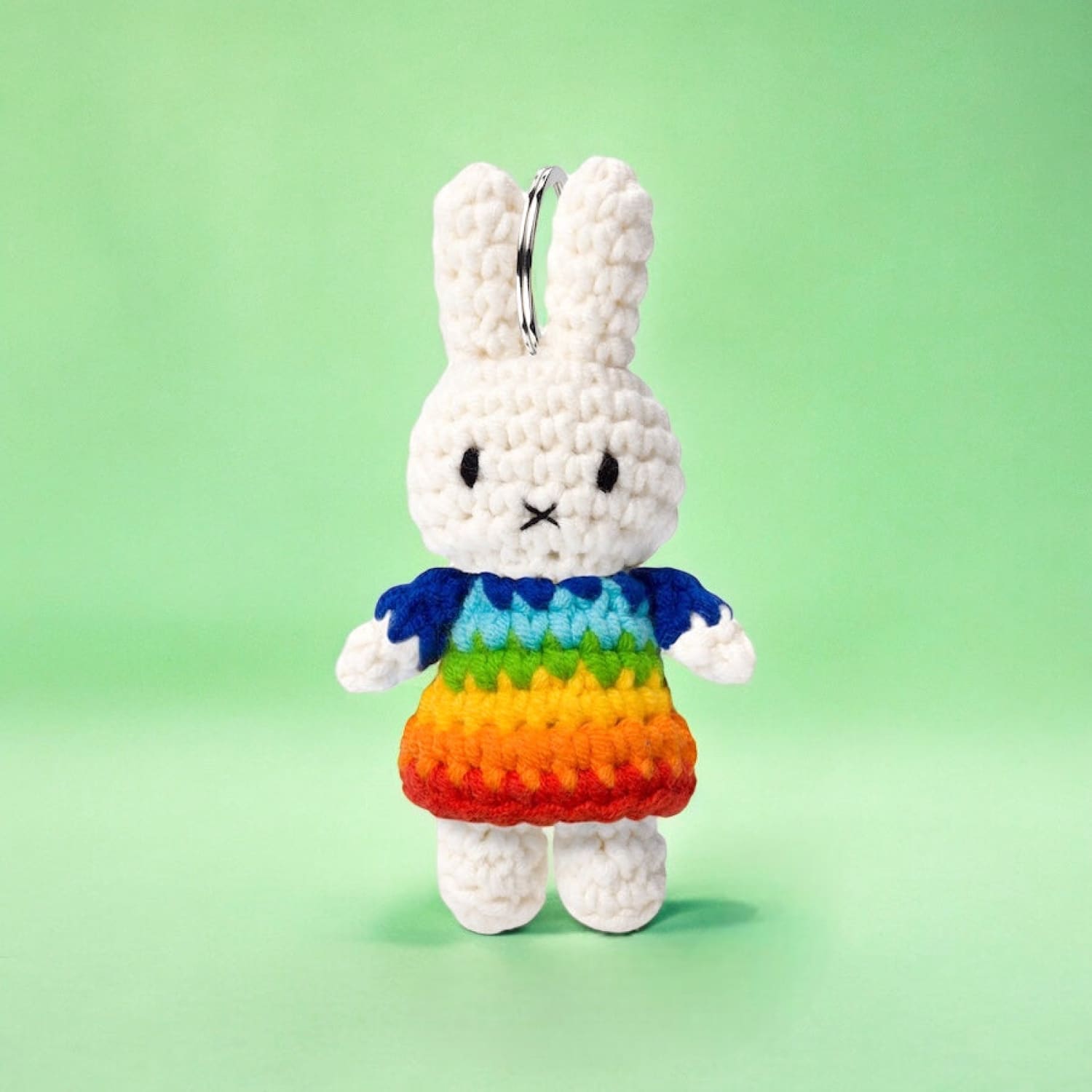 Crocheted Miffy Keychain Accessory - Bff Gifts - Bunny