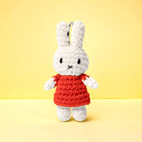 Crocheted Miffy Keychain Accessory - Bff Gifts - Bunny