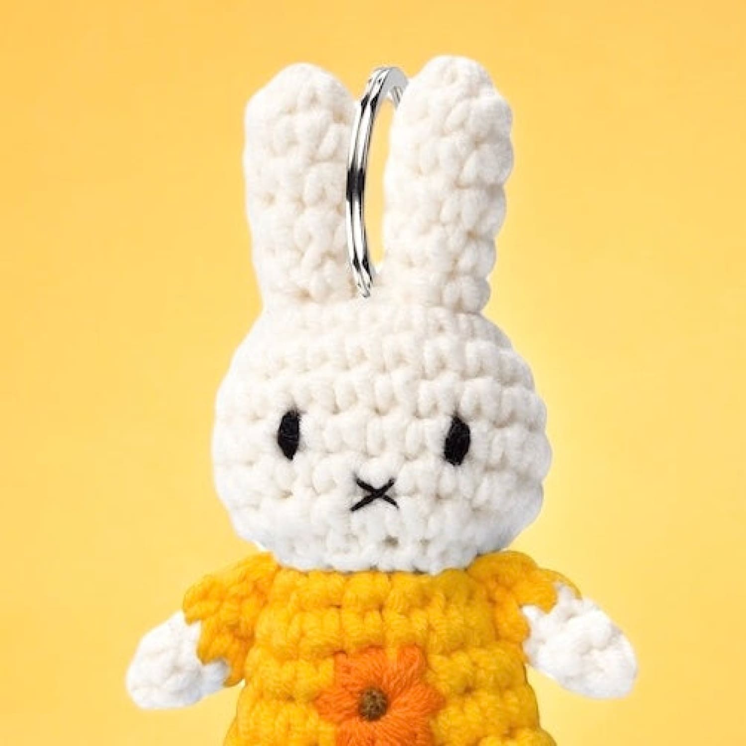 Crocheted Miffy Keychain Accessory - Bff Gifts - Bunny